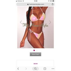 Hot Miami Styles sequin bikini